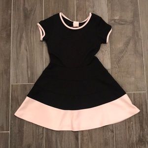 🌸Black & Pink Jersey Dress🌸